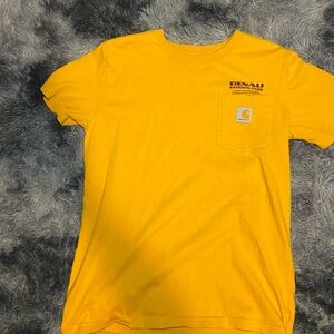 Carhartt Bright Yellow Pocket Tee Park Denali